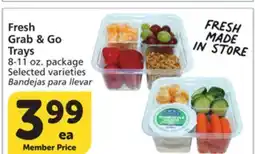 Albertsons Fresh Grab & Go Trays offer