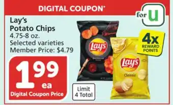 Vons Lay's Potato Chips offer