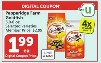 Vons Pepperidge Farm Goldfish offer