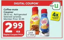 Vons Coffee-mate Creamer offer