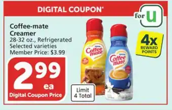 Vons Coffee-mate Creamer offer