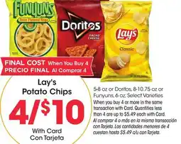 Ralphs Lay's Potato Chips offer