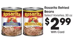 Ralphs Rosarita Refried Beans offer