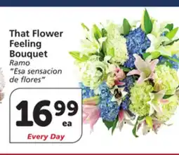 Vons Flower Feeling Bouquet offer