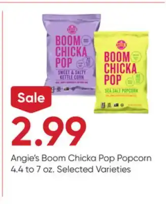 Stater Bros Angie's Boom Chicka Pop Popcorn offer