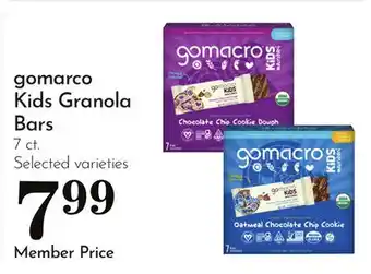 Pavilions gomarco Kids Granola Bars offer