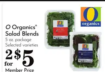 Pavilions O Organics Salad Blends offer