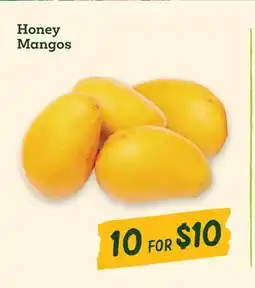 Sprouts Farmers Market Honey Mangos offer