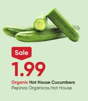 Stater Bros Organic Hot House Cucumbers offer