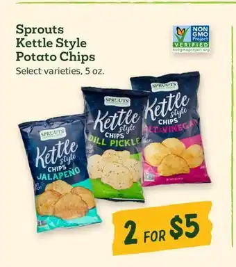 Sprouts Farmers Market Sprouts Kettle Style Potato Chips offer