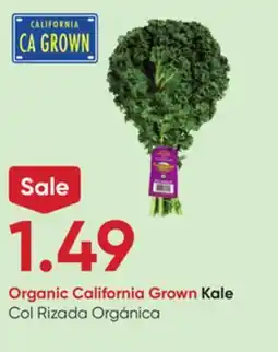 Stater Bros Organic California Grown Kale offer