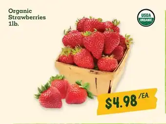 Sprouts Farmers Market Organic Strawberries offer