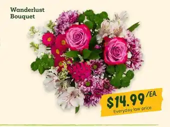 Sprouts Farmers Market Wanderlust Bouquet offer