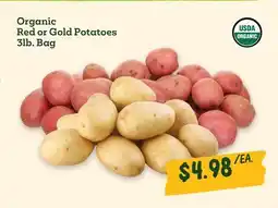 Sprouts Farmers Market Organic Red or Gold Potatoes offer