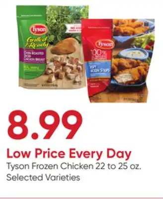 Stater Bros Tyson Frozen Chicken offer