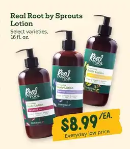 Sprouts Farmers Market Real Root by Sprouts Lotion offer