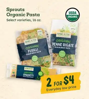 Sprouts Farmers Market Sprouts Organic Pasta offer