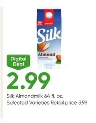 Stater Bros Silk Almondmilk offer