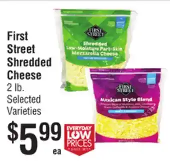 Smart & Final First Street Shredded Cheese offer