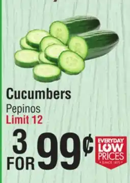 Smart & Final Cucumbers offer