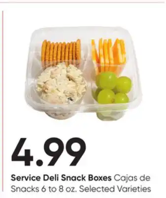 Stater Bros Service Deli Snack Boxes offer