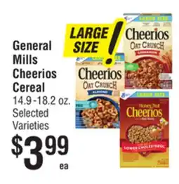 Smart & Final General Mills Cheerios Cereal offer