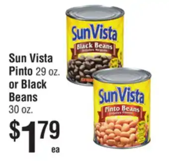 Smart & Final Sun Vista Pinto or Black Beans offer