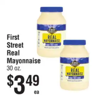 Smart & Final First Street Real Mayonnaise offer