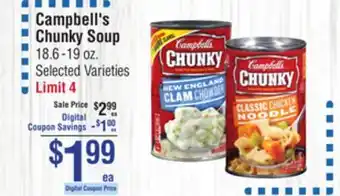 Smart & Final Campbell's Chunky Soup offer