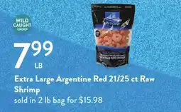 Fresh Thyme Extra Large Argentine red 21/25 ct Raw Shrimp offer