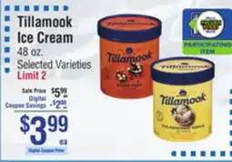 Smart & Final Tillamook Ice Cream offer