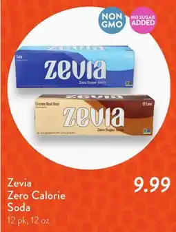 Fresh Thyme Zevia Zero Calorie Soda offer