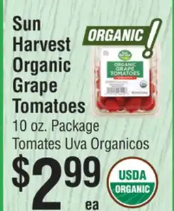 Smart & Final Sun Harvest Organic Grape Tomatoes offer