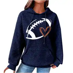 Walmart Patlollav Ladies Sweatshirts Tops,Womens Long Sleeve Plain Hoodies offer