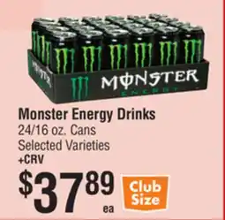 Smart & Final Monster Energy Drinks offer