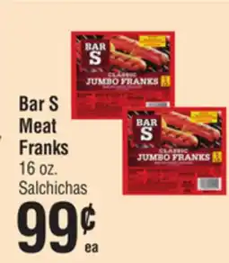 Smart & Final Bar S Meat Franks offer