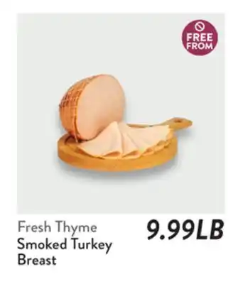 Fresh Thyme Fresh Thyme Smoked Turkey Breast offer