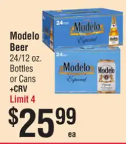 Smart & Final Modelo Beer offer