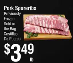 Smart & Final Pork Spareribs offer