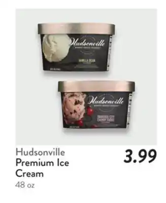 Fresh Thyme Hudsonville Premium Ice Cream offer