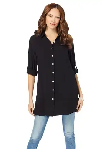 Walmart Roaman's Women's Plus Size Kelli Big Shirt offer