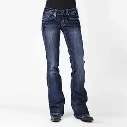 Walmart Flare Jeans for Women Stretchy High Waisted Denim Pants Bootcut Denim Jeggings with Pockets offer