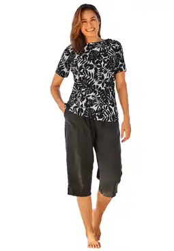 Walmart Swim 365 Women's Plus Size Cross-Back Swim Tee offer