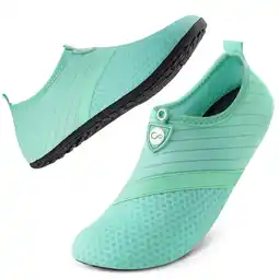 Walmart Ecetana Water Shoes for Women Men Swim Shoes Aqua Socks Barefoot Non Slip Shoes for Beach Swim Pool offer