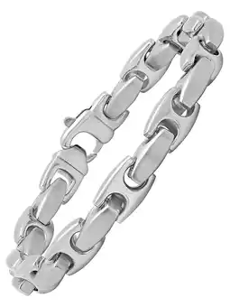 Walmart Brilliance Fine Jewelry Stainless Steel Mariner Link Bracelet, 9 offer