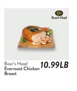 Fresh Thyme Boar's Head Everroast Chicken Breast offer