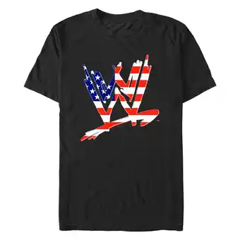 Walmart Men's WWE Americana Logo Graphic T-Shirt offer