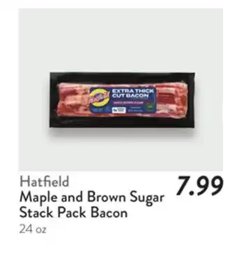 Fresh Thyme Hatfield Maple and Brown Sugar Stack Pack Bacon offer