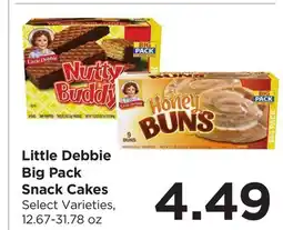 Food 4 Less Little Debbie Big Pack Snack Cakes offer