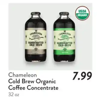 Fresh Thyme Chameleon Cold Brew Organic Coffee Concentrate offer